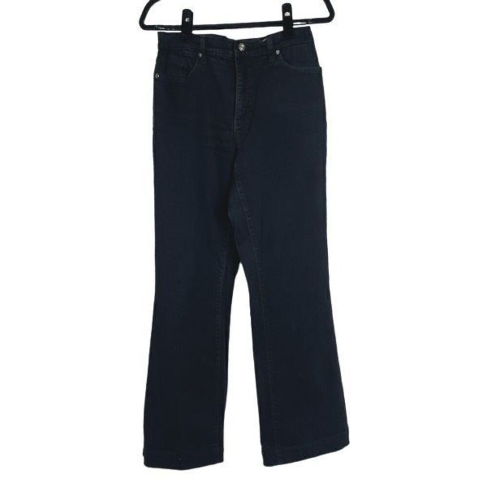 NYDJ High Rise Dark Wash Bootcut Denim Jeans Style# 1734 - Women’s 6
